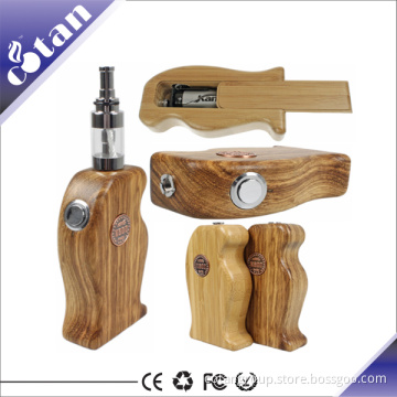 Electronic Cigarette K600 on Hot Sale Biggest 18650 Battery Electronic Cigarette Wooden Pipe